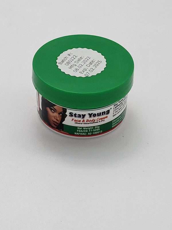 Stay Young Face & Body Cream 35g /1.2oz Pack Of 3