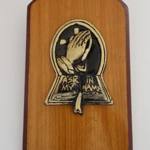 Praying Hands Handcrafted Wall Art Decor stermart marketplace