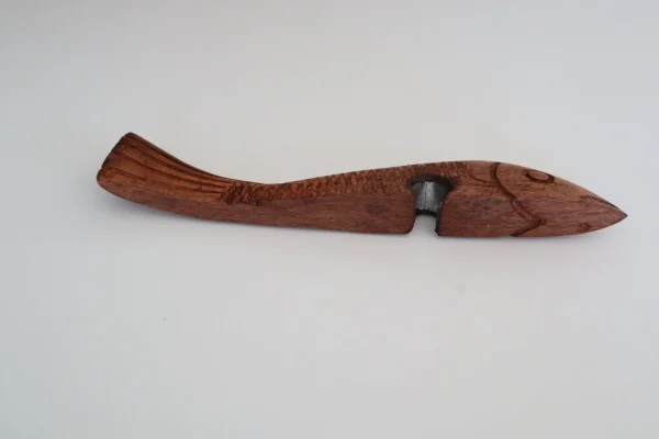 wooden handmade bottle opener fish design stermart marketplace