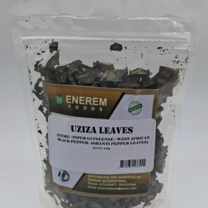 Stermart.com marketplace Dry Uziza leaves / Iyere leaves / Piper guineense leaves / West African black pepper or Ashanti pepper leaves